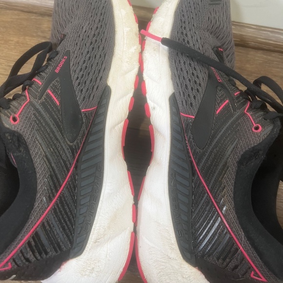 Brooks Adrenaline 19 Women's Running Shoes Size 7.5 Gray/Pink - Picture 7 of 13